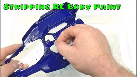 Stripping Paint From Polycarbonate Lexan Rc Bodies Using Methoxy