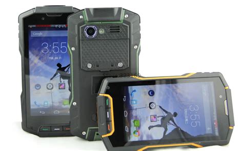 Shockproof 4 Quad Core Rugged Android Smartphone Waterproof Cell Phone