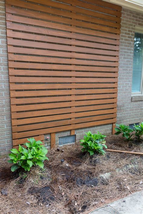 How to add a budget friendly wood slat wall feature to the plain facade