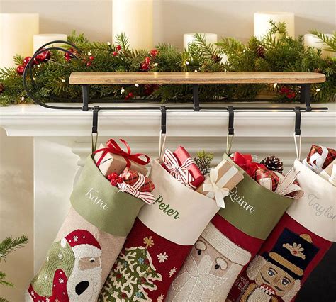 We did not find results for: Mantle Sleigh Stocking Holder, Set of 6 Hooks | Pottery ...