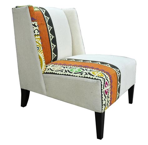 Accent chairs can be placed in different settings in your home. Triton Modern Rustic Patterned Pin Stripe Cochin Accent Chair