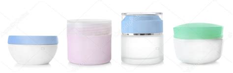 Beauty Cosmetic Products On White Background Stock Photo By