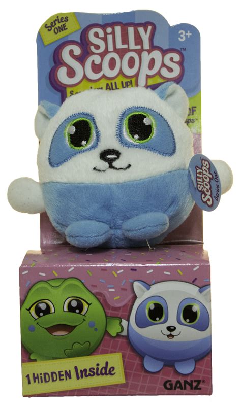 Series One Silly Scoops Plush Toy With Surprise Plush Lychee Panda
