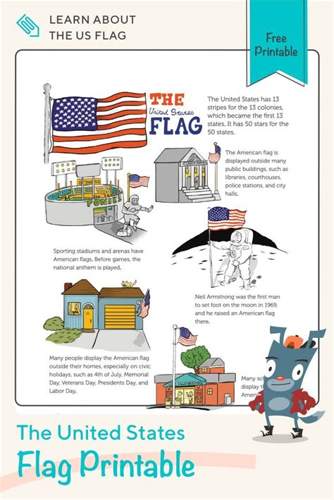 The United States Flag Worksheet American Flag