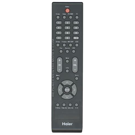 haier 098grabdanehrc tv remote control for haier tvs hl19d2 hl19d2a hl24xd2a hl32d1 hl32d2a