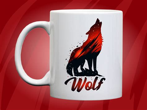 Wolf Design for T-shirt, Wolf SVG, Wolf Art, Wolf Png, Wolf Design
