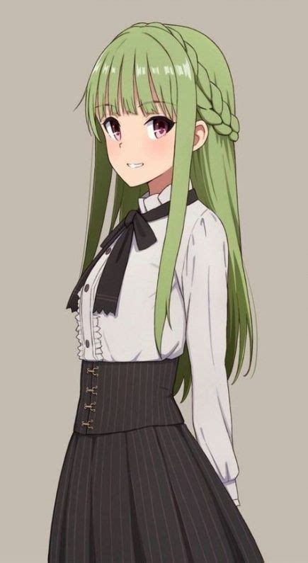 Best Hair Green Draw Anime Girls 50 Ideas Anime Green Hair Green