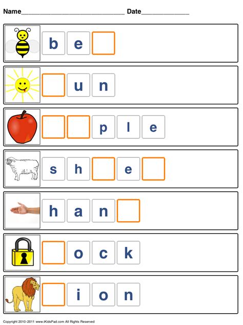 Free Printable Kids Word Completion Games Letter Games For Kids