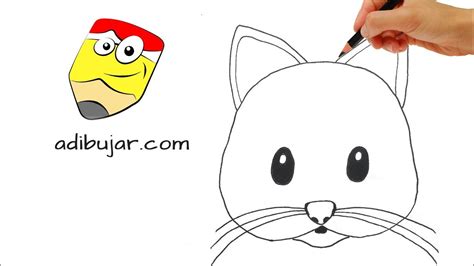 Cómo Dibujar Un Gato Fácil Dibujos De Gatos A Lápiz Paso A Paso Para Niños