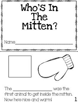 There's a character guide at the beginning so you'll get to know the key players in mittens's life: The Mitten: Story Activities by Lanier's Lions | TpT