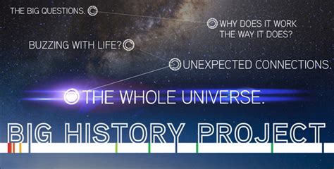 Big History David Christian Covers 137 Billion Years Of History In 18