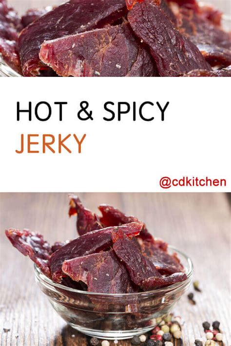 Hot Spicy Jerky Recipe CDKitchen Com