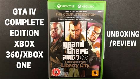 Gta Iv Complete Edition Xbox 360 Unboxing Gta 4 Xbox 360 Youtube