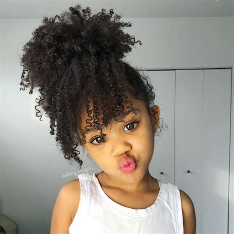 Little Girl Hairstyles For Mixed Hair Pretty Little Girl Lil Girl