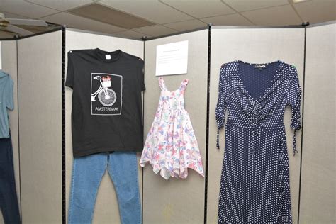 dvids news “what were you wearing” exhibit aims to stop self blame amongst sexual violence