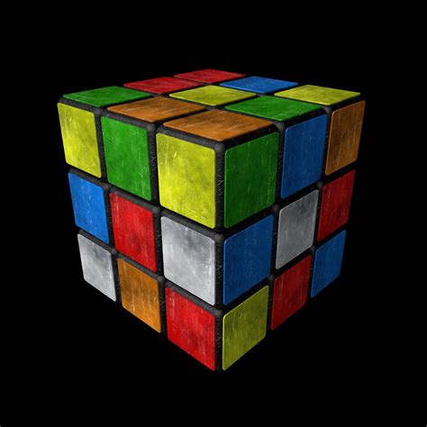 Artstation Rubiks Cube 3x3 High