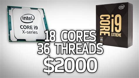 Intels 18 Core Core I9 7980xe Is All Set To Launch This September