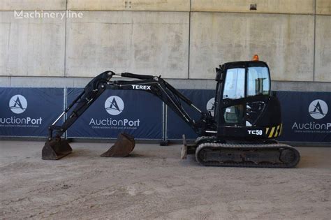 Buy Terex Tc50 Tracked Excavator By Auction Belgium Antwerp Ra37178