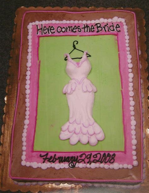 Hanging Wedding Dress Bridal Shower Cake Le Bakery Sensual
