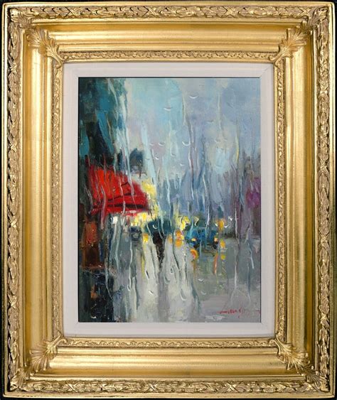 Gold Framed Vintage Painting By Lawson Oil On Canvas Gorgeous Etsy In