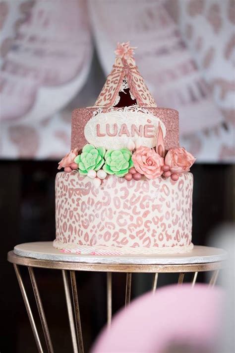 Rose gold birthday party decorations for women or girls, rose gold happy birthday banner,fringe curtain, table runner, photo booth 6 50th birthday ideas for women turning 50 to create the best 50 and fabulous birthday party. Kara's Party Ideas Rose Gold Boho Birthday Party | Kara's ...