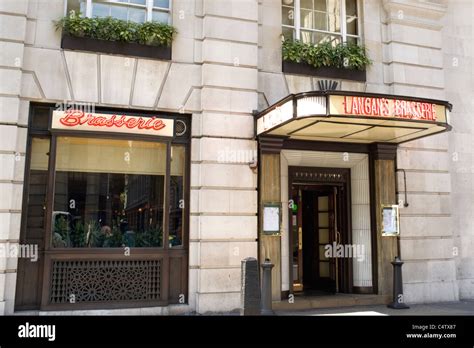 London Mayfair The Famous Celebrity Langans Brasserie Restaurant