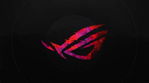 Asus Rog Republic Of Gamers Logo Fondo De Pantalla 4k Ultra Hd Id5084