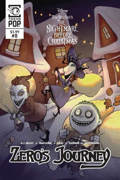 Nightmare Before Christmas Zeros Journey 8 Zeus Comics Dallas Tx