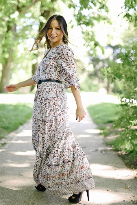 Volant en bas de robe. The perfect long dress | My Blog