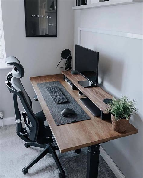 Minimalistic Desk Setups Ob Homeoffice Im Wohnzimmer Oder Im Kleinen