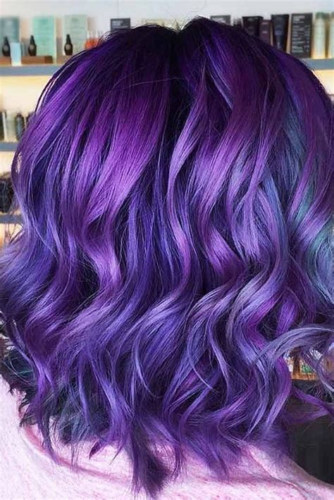 40 rainbow hair ideas for brunette girls — no bleach required hair color purple rainbow hair