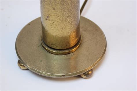 Vintage Brass Artillery Shell Trench Art Table Lamp For Sale At 1stdibs