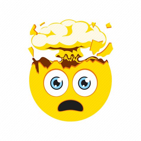 Head Explosion Exploding Head Emoji Emoticon Icon Download On