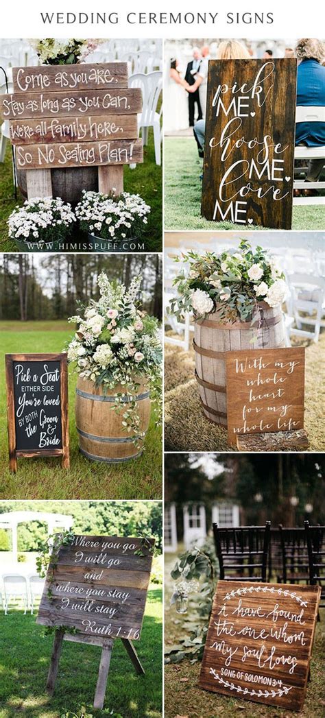 15 Best Wedding Signs Ideas In 2020 Youll Love Hi Miss Puff