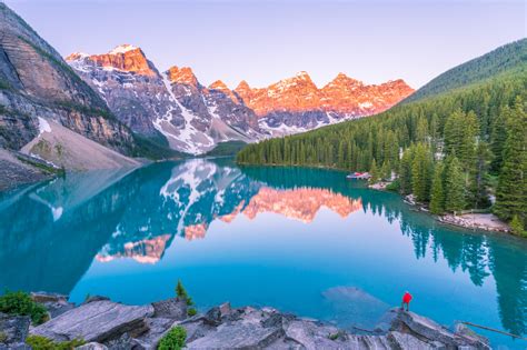 Sunrise At Lake Moraine Outdoor Photographer