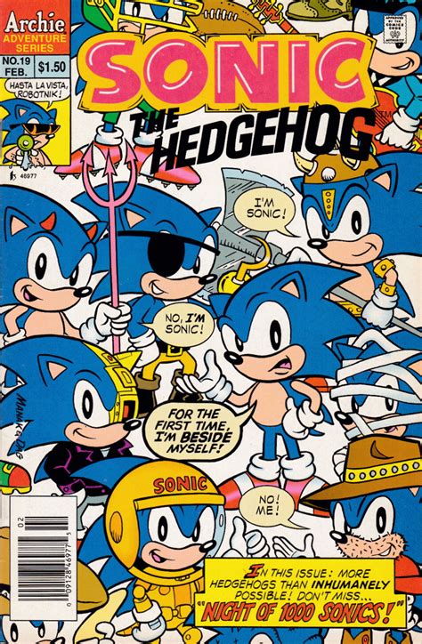 Archie Sonic The Hedgehog Issue 19 Sonic News Network The Sonic Wiki