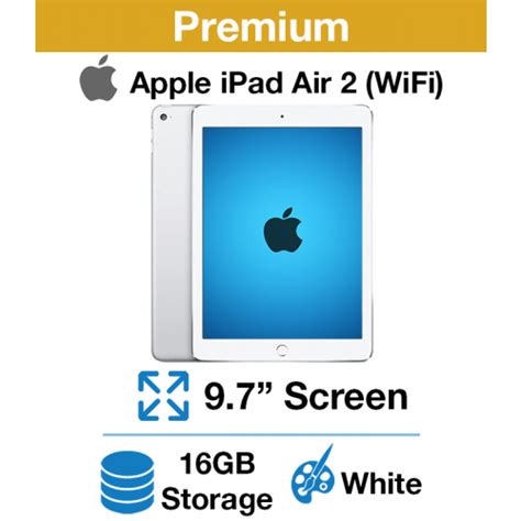 Apple Ipad Air 2 Wifi 16gb Silver Premium Green It