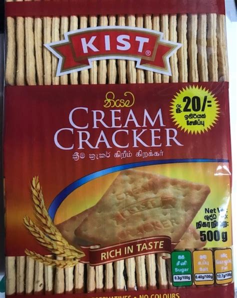 Kist Cream Cracker 500g Elephant House