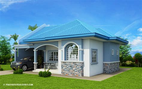 Simple garage roof design philippines. Marifel - Delightful 3-Bedroom Modern Bungalow House ...