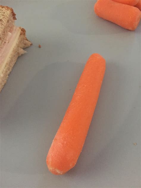 Long Baby Carrot Rmildlyinteresting