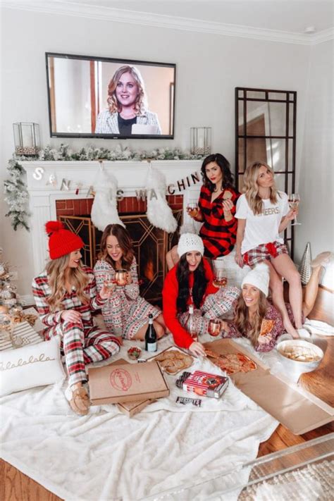 Christmas Pajama Party One Small Blonde Dallas Fashion Blogger