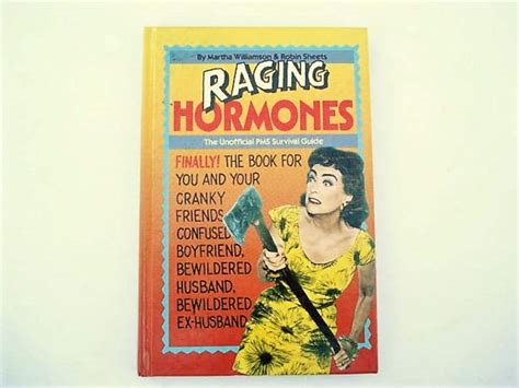 Humor Hardcover Raging Hormones By Martha Williams Etsy