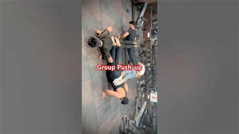 4 Person Push Up Challenge Unlock The Secret To Targeting Muscle Groups With Push Ups Shorts