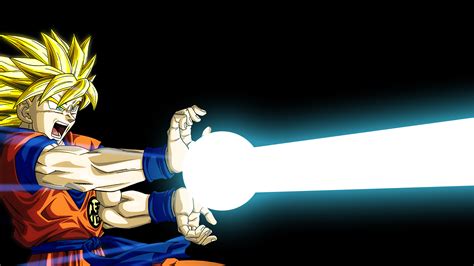 Please remember to share it with your friends if you like. Goku's Kamehameha Wave Papel de Parede HD | Plano de Fundo ...