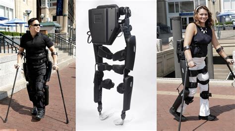 Rewalk Exoskeleton Lets Paralyzed Man Walk Nyc Street