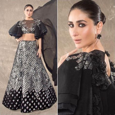 Kareena Kapoor Khan Looks Stunning In Black🖤🖤🖤 Indian Fashion Dresses Bollywood Outfits