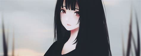 2560x1024 Anime Girl By Kyrie Meii 2560x1024 Resolution Hd 4k