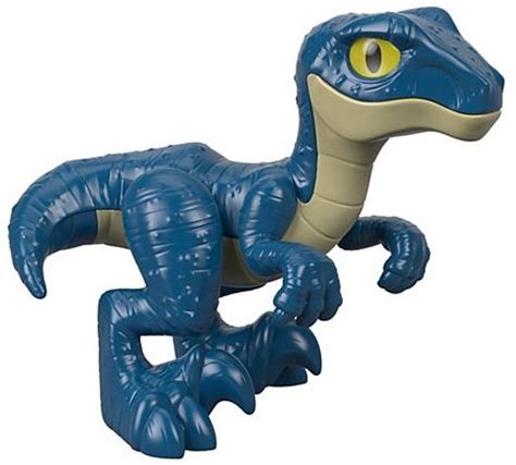 Fisher Price Jurassic World Imaginext Raptor Mini Figure Blue Toywiz