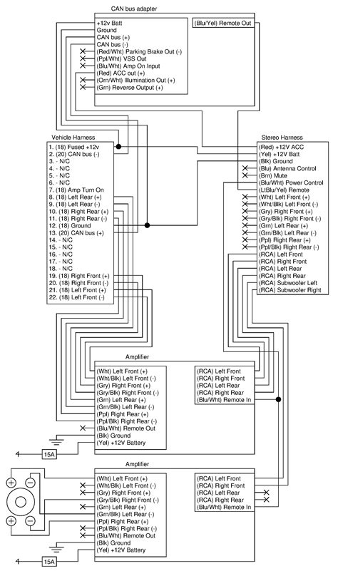 It reveals the components of the circuit as streamlined shapes as well as the power and signal links in between. My stereo install writeup, 2012 JK sport - Jeep Wrangler Forum