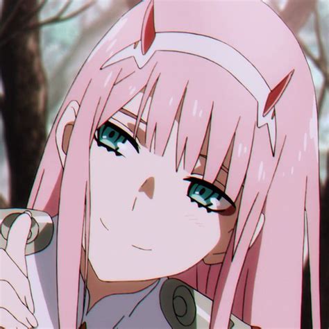 Aesthetic Zero Two Pfp Aesthetic Zero Two Aesthetic Anime Cute